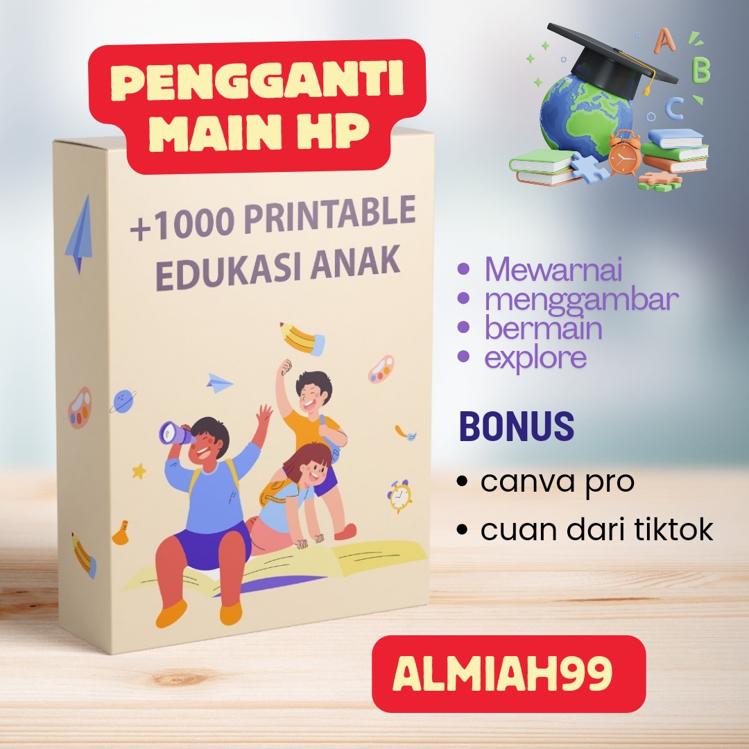 +1000 Printable Edukasi Anak