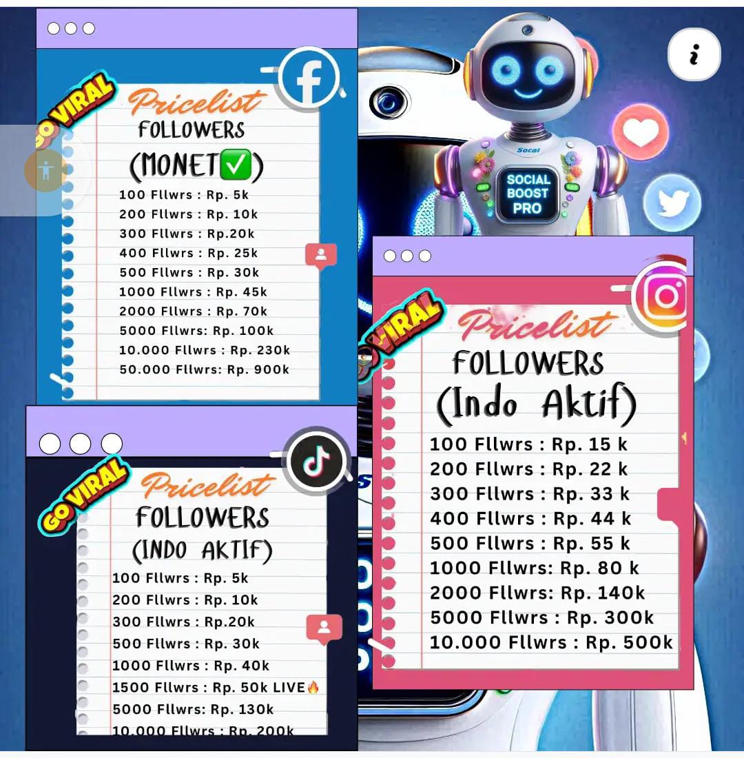 Sosial Boost Go Viral