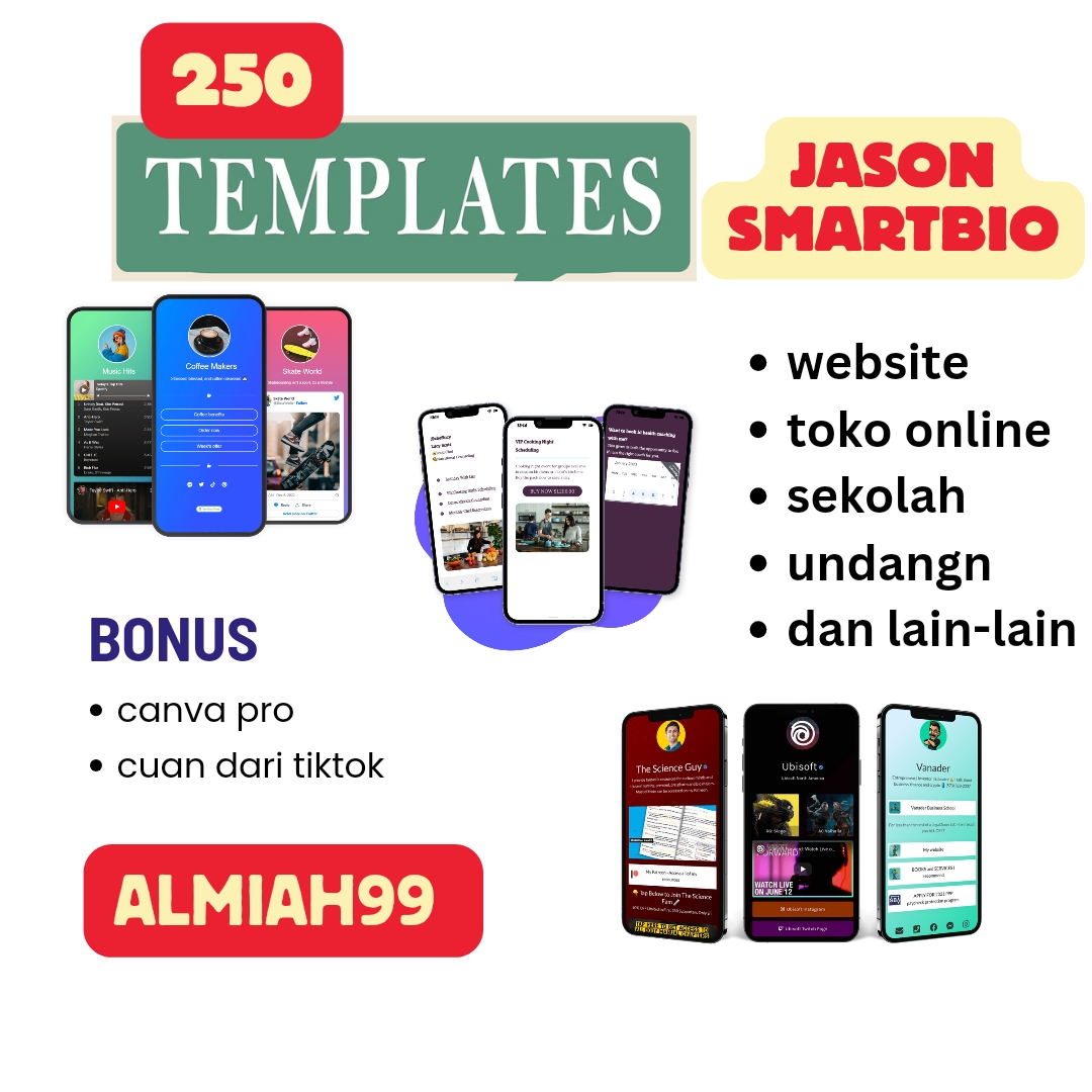 250+ TEMPLATE SMARTBIO